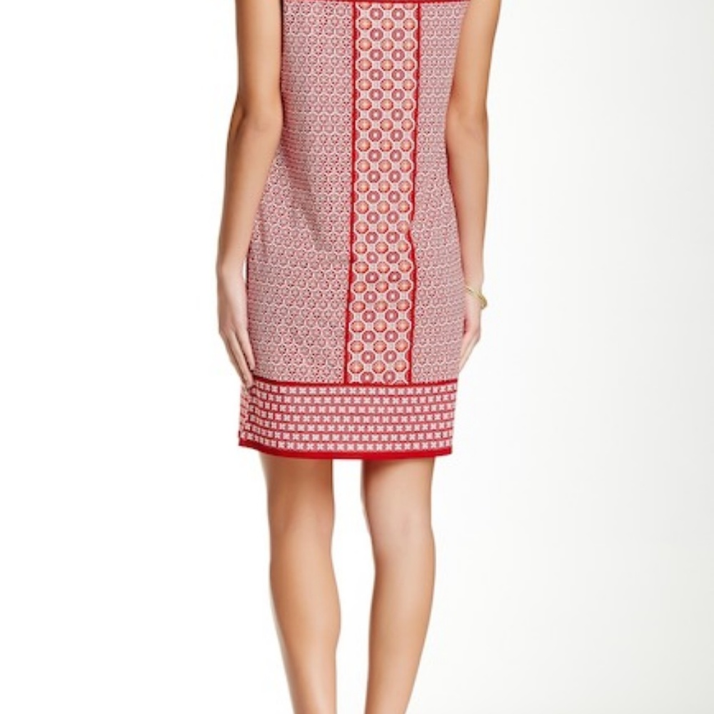 Max Studio by Leon Max GEO DRESS w/SQUARE NECKLINE - Picture 2 of 7
